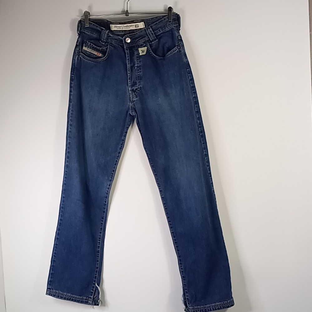 Vintage Diesel Industry Saddle Jeans Size 30 - Picture 2 of 16
